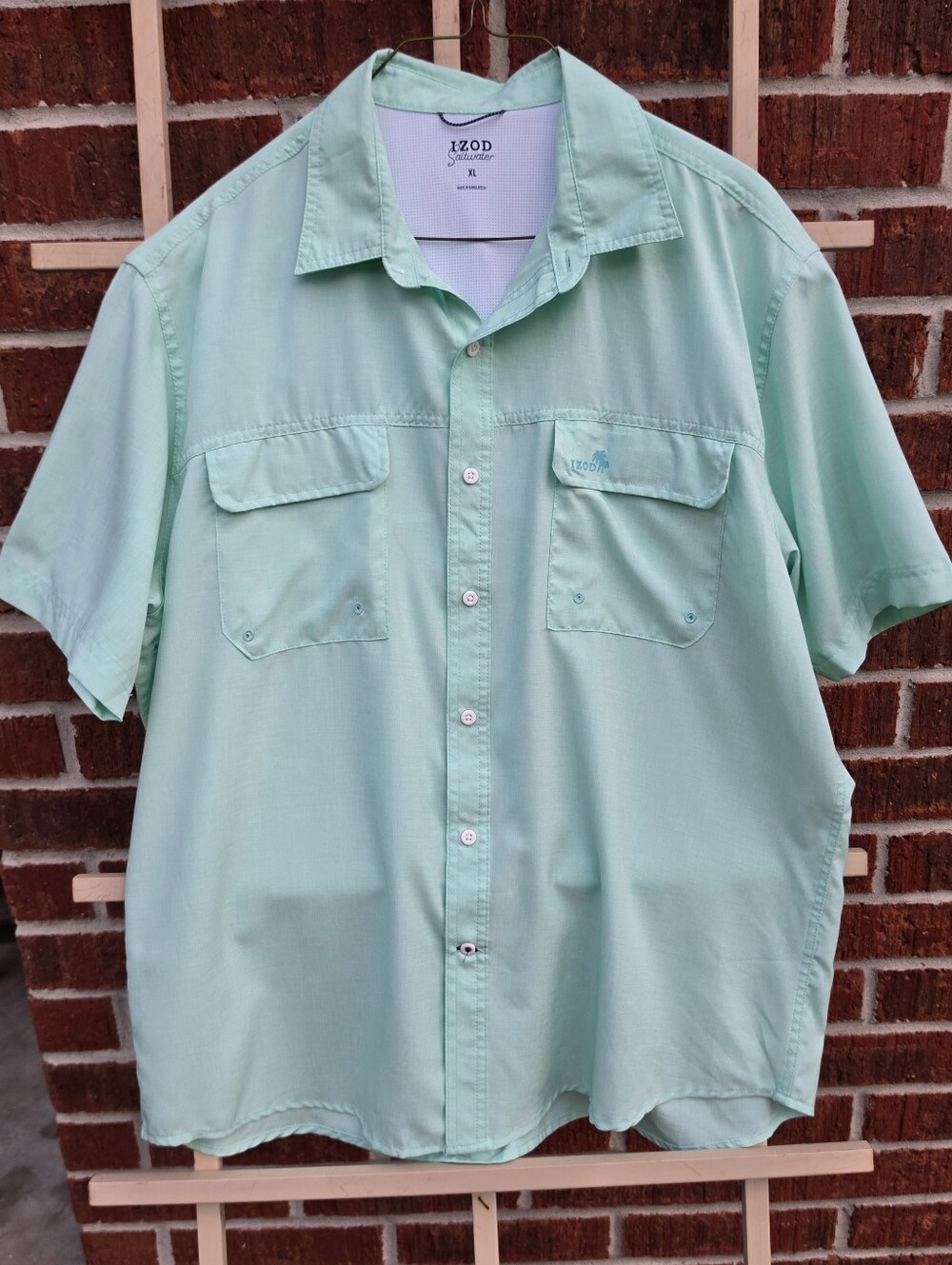 IZOD Saltwater Performance Fishing Shirt XL